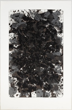 Sam Francis (American, 1923-1994) Unique Proof for Metals Space